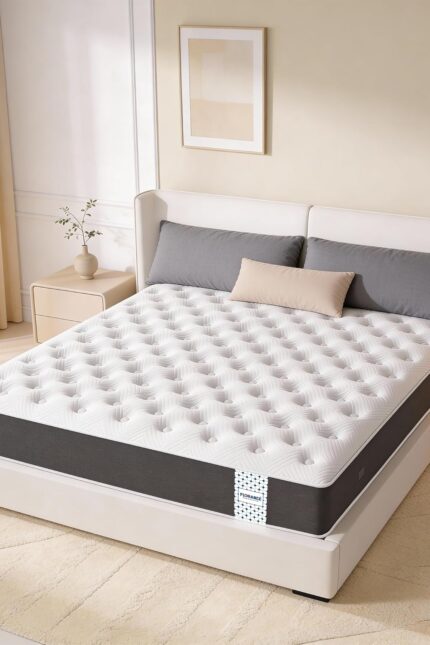 Florance Premium Flip Dual Comfort Mattress with Pain Relief Technology, 3 Layers, Reversible Medium Soft & Firm Side, Quilted Knitted Fabric, Single Size Mattress, 10 Years Warranty, 72x36x5